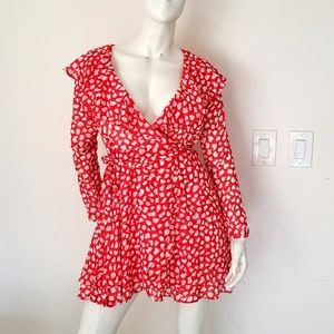 XSmall Free People Wrap Dress